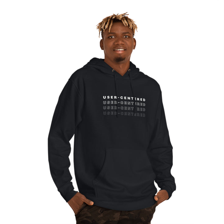 Minimalismo™ User-Centered Unisex Hooded Sweatshirt