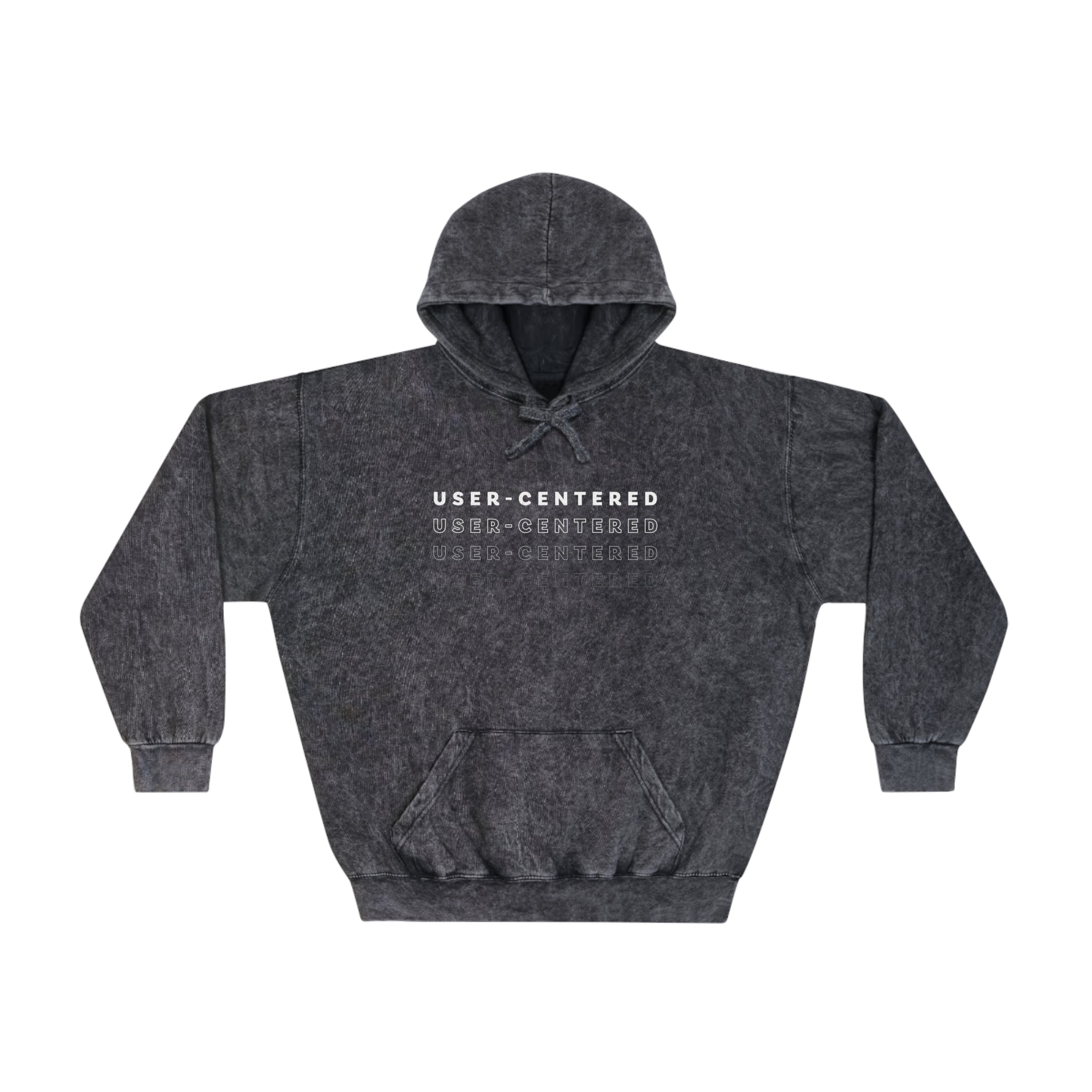 Minimalismo™ User-Centered Premium Unisex Mineral Wash Hoodie