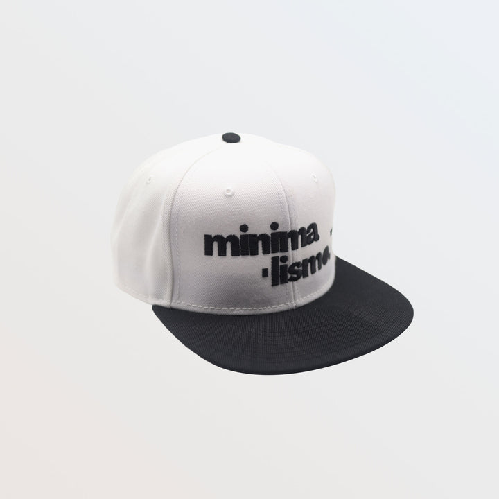 Minimalismo™ Hyphenated Snapback Hat (White)