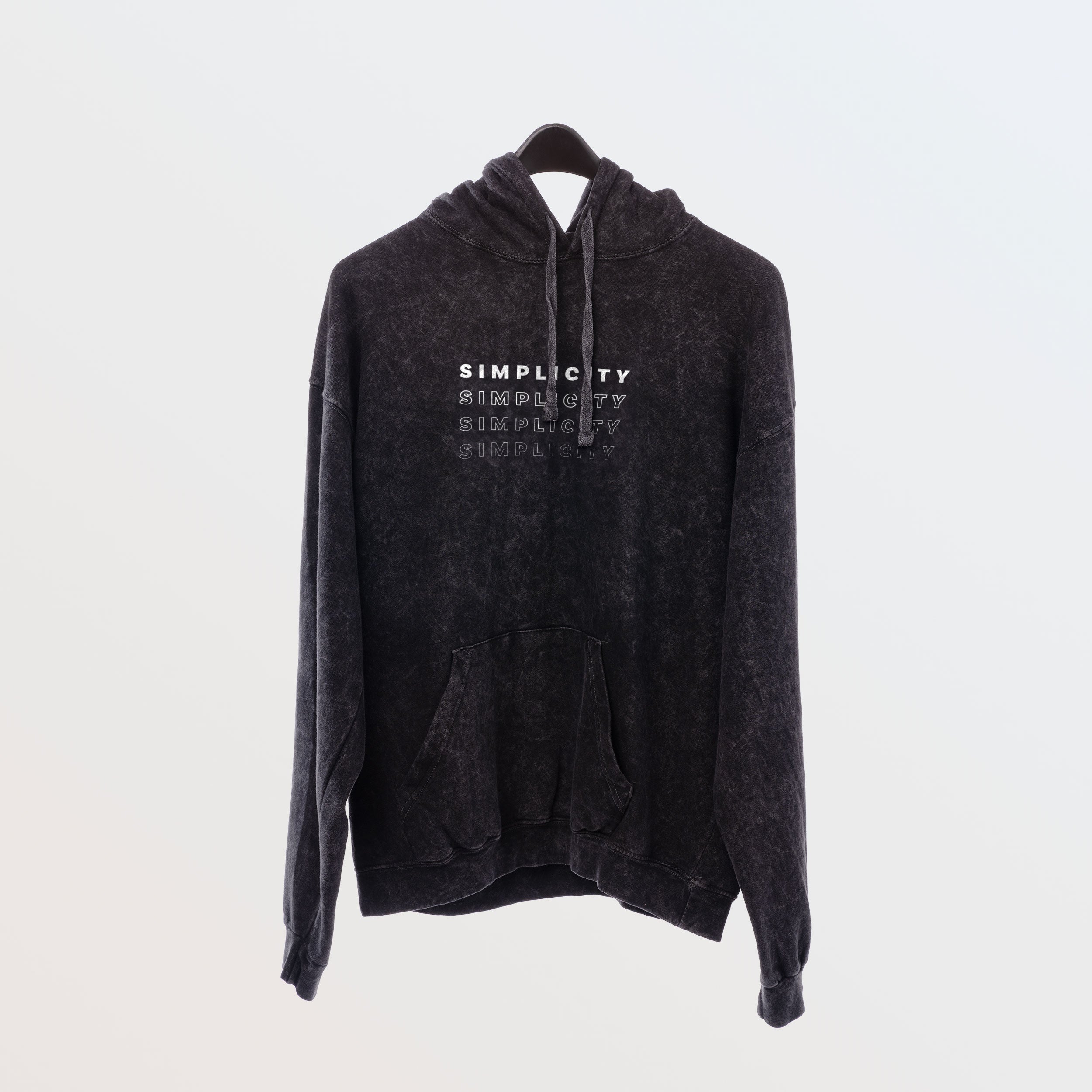 Minimalismo™ Simplicity Premium Unisex Mineral Wash Hoodie