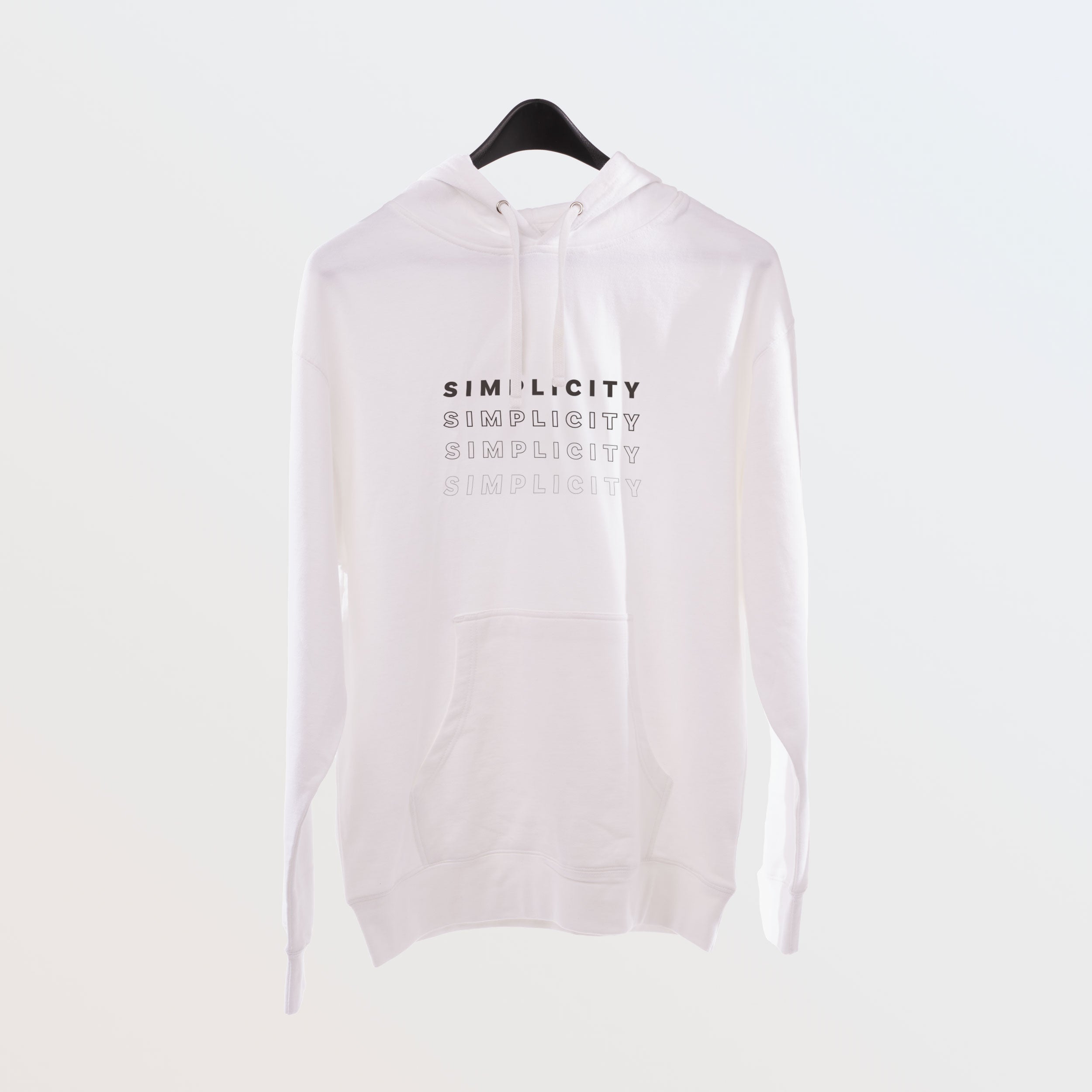 Minimalismo™ Simplicity Unisex Hooded Sweatshirt