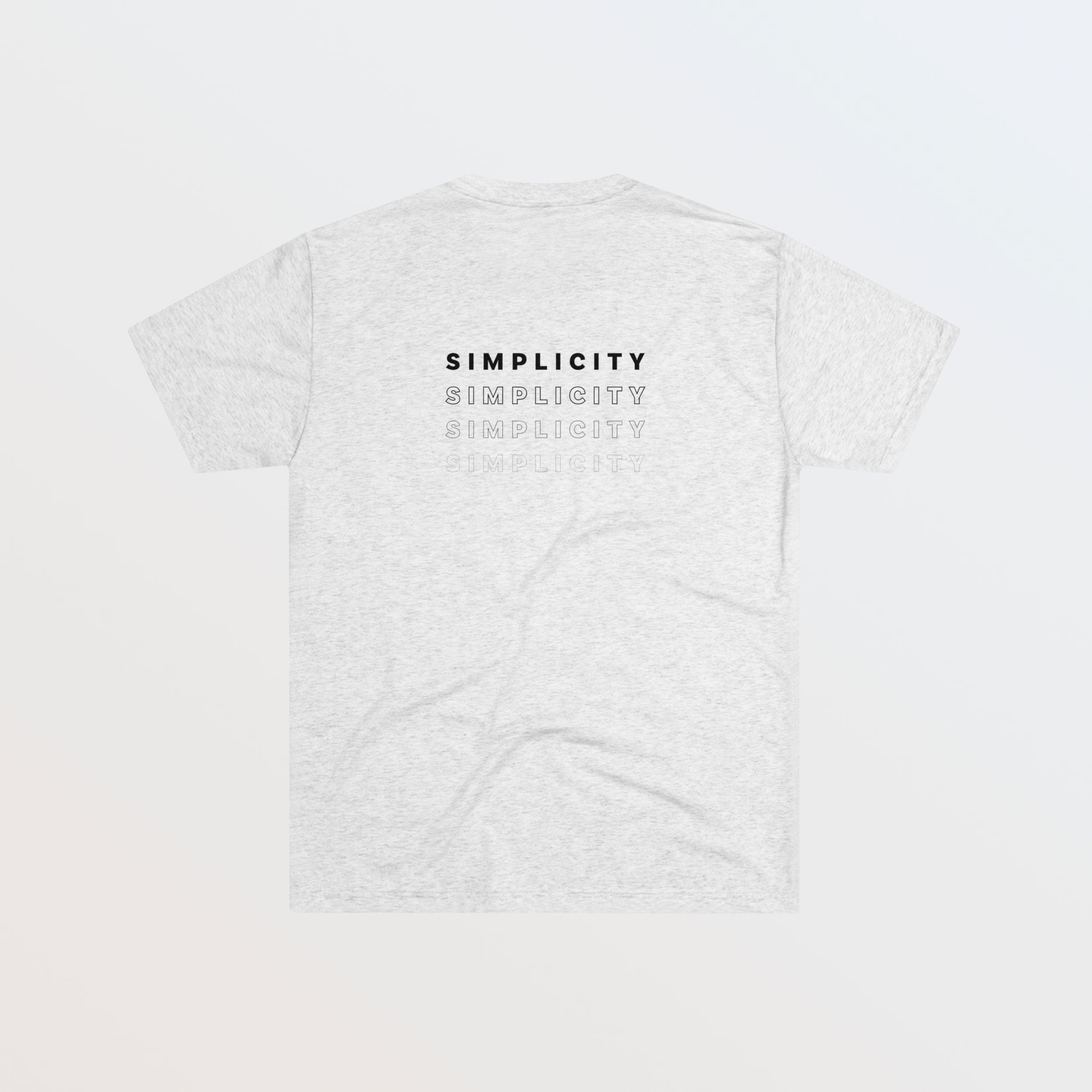 Simplicity | Unisex Tri-Blend Crew Tee