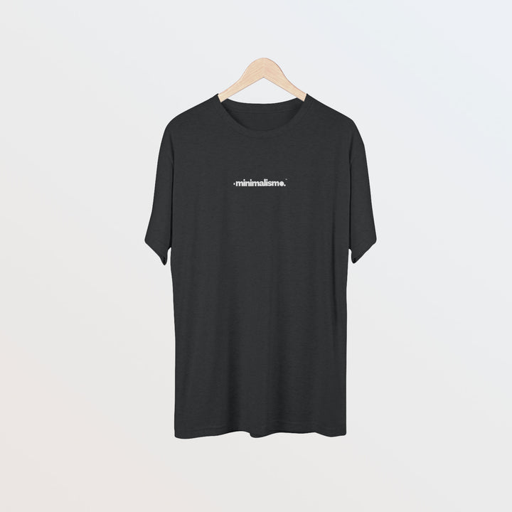 Minimalismo™ Typography | Unisex Tri-Blend Crew Tee 